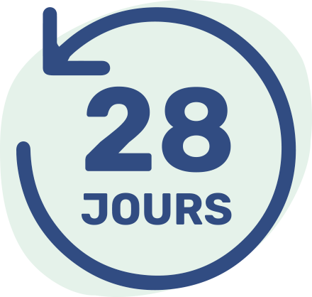 livraison tous les 28 jours